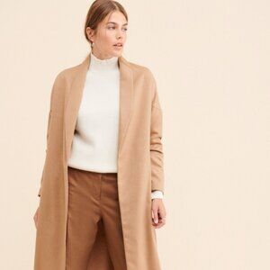 AYR "The Robe" Coat in Camel Size S/M